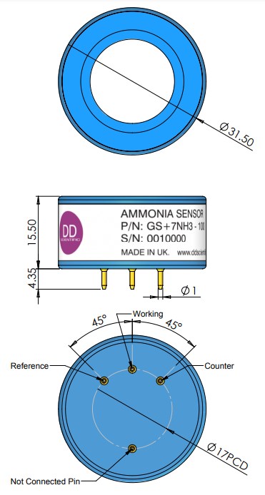 GS+7NH3-100