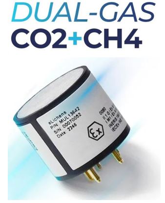 MULBERRY DUO (MUL13642) двойной сенсор газа Метан CH4/Углекислого газа CO2 от производителя ELichens