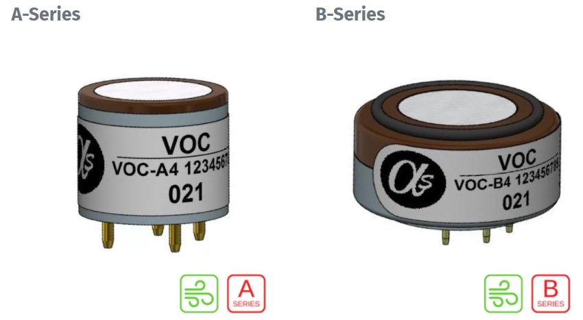 Alphasense выпустила новые сенсоры VOC-A4 и VOC-B4