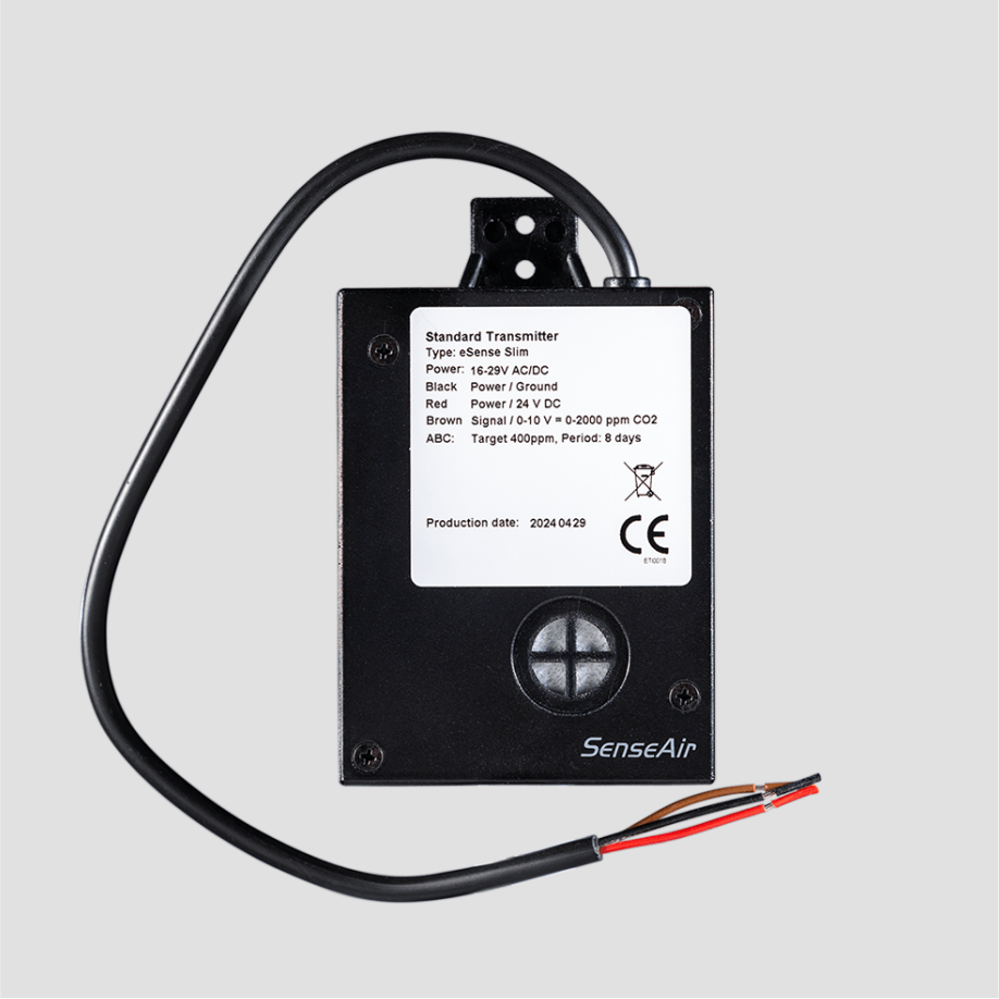 Датчик СО2 eSENSE Slim для измерения концентрации CO2 в помещении. 