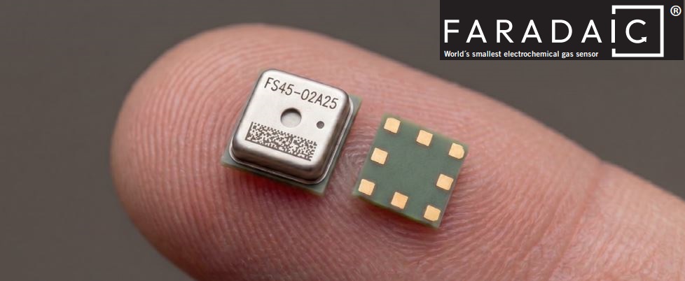 Сенсор кислорода (O2) «Faraday-Ox» размером с микрочип от компании FaradalC Sensors GmbH